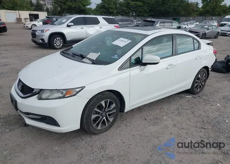 2015 Honda Civic Ex from USA, damaged, VIN 19XFB2F89FE226292